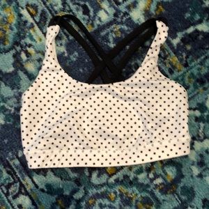 Lululemon Polka Dot Sports Bra